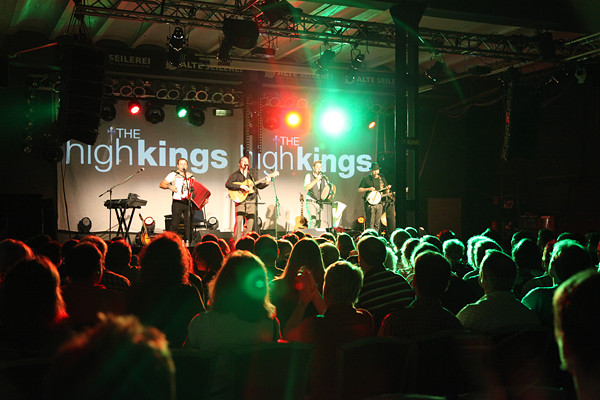 Die Band The High Kings live in der Alten Seilerei, 2012