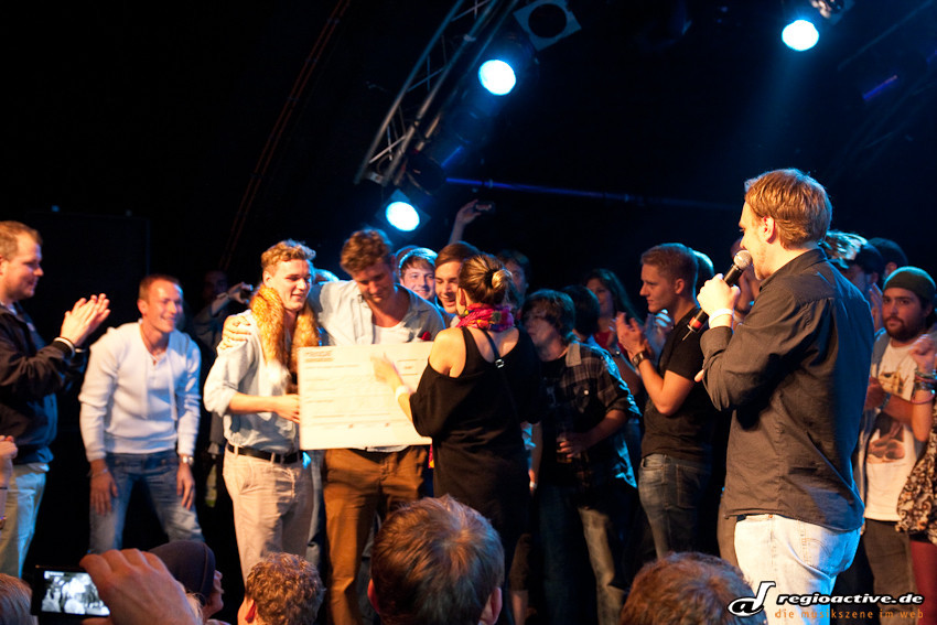 Siegerehrung des Oxmox Contest (Hamburg, 2012)